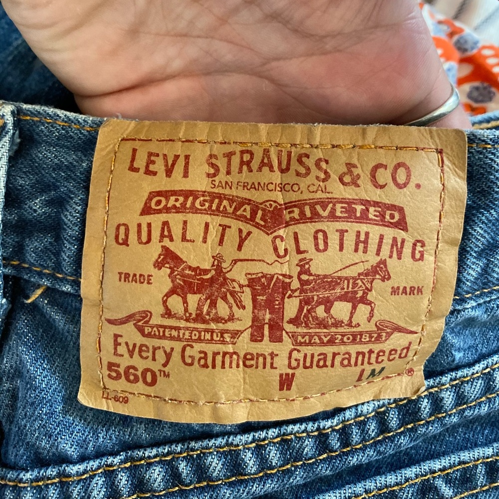 Vintage Levi Jeans- Straight Leg